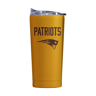 New England Patriots 20oz Huddle Powder Coat Tumbler - Logo Brands