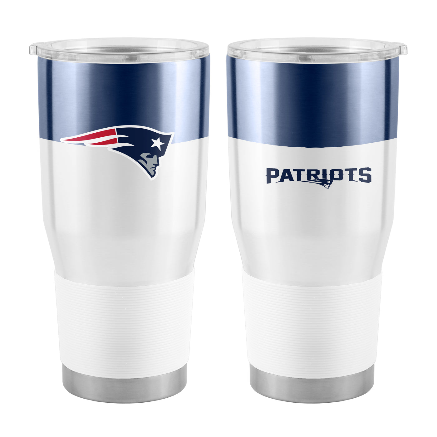 New England Patriots 30oz Colorblock Stainless Tumbler