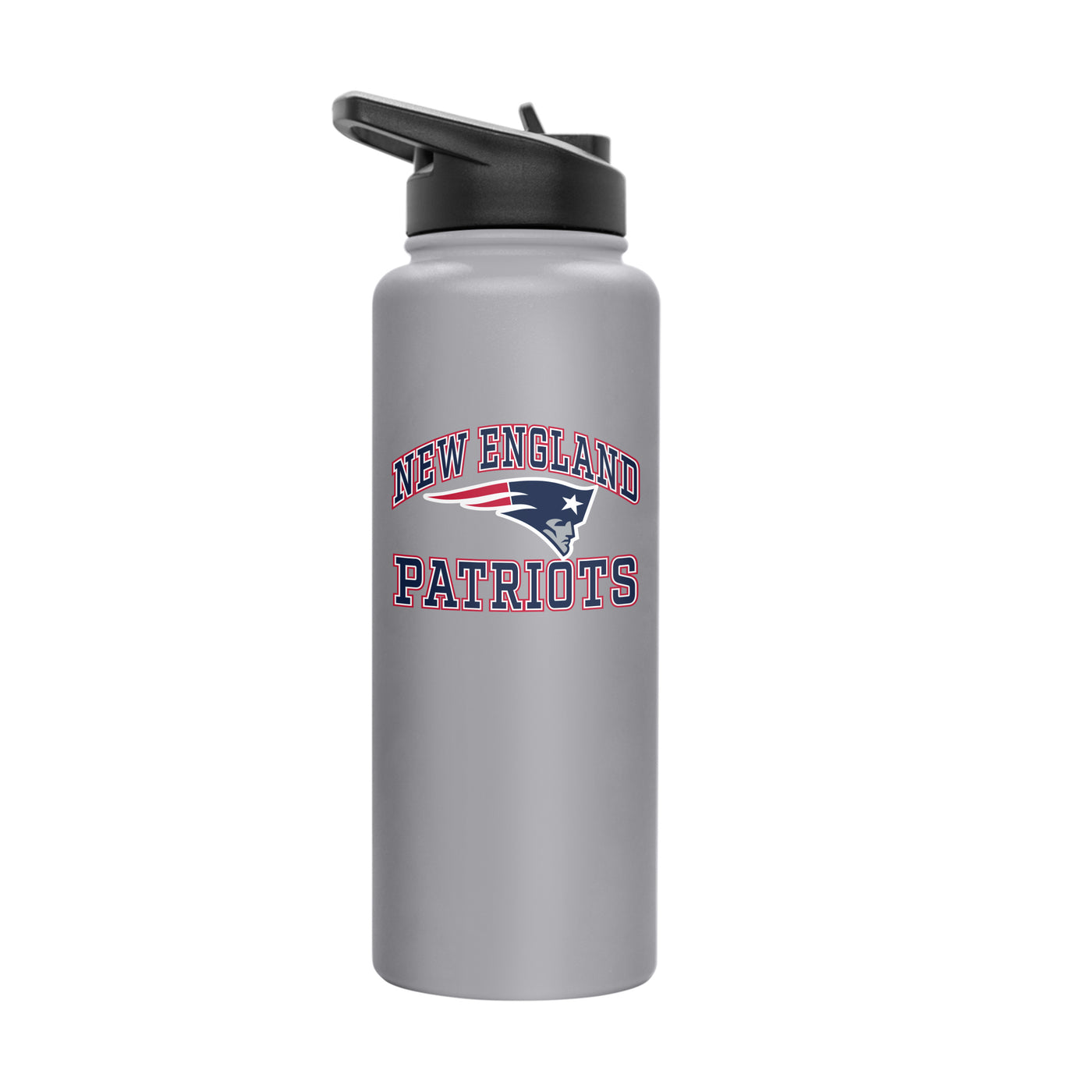 New England Patriots 34oz Athletic Quencher Bottle - Logo Brands