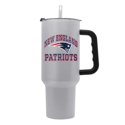 New England Patriots 40oz Athletic Powder Coat Tumbler - Logo Brands