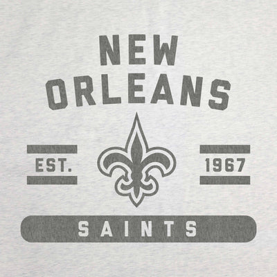 New Orleans Saints Oatmeal Sweatshirt Blanket