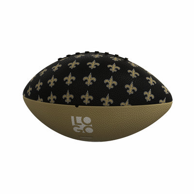 New Orleans Saints Mini Size Rubber Footballl