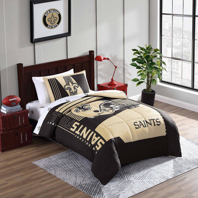 New Orleans Saints Status Bed In A Bag Twin