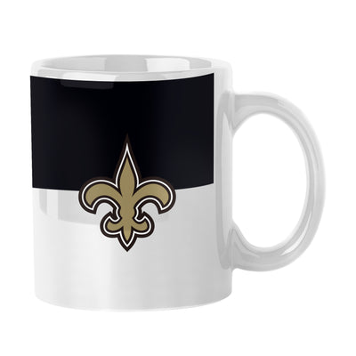 New Orleans Saints 11oz Colorblock Coffee Mug