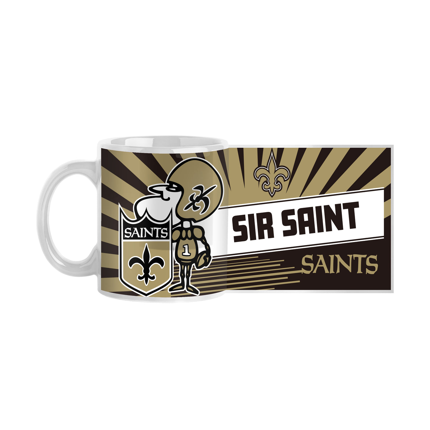 New Orleans Saints 11oz Mascot Coffee Mug