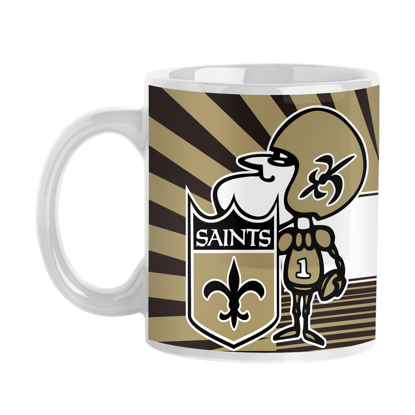 New Orleans Saints 11oz Mascot Coffee Mug