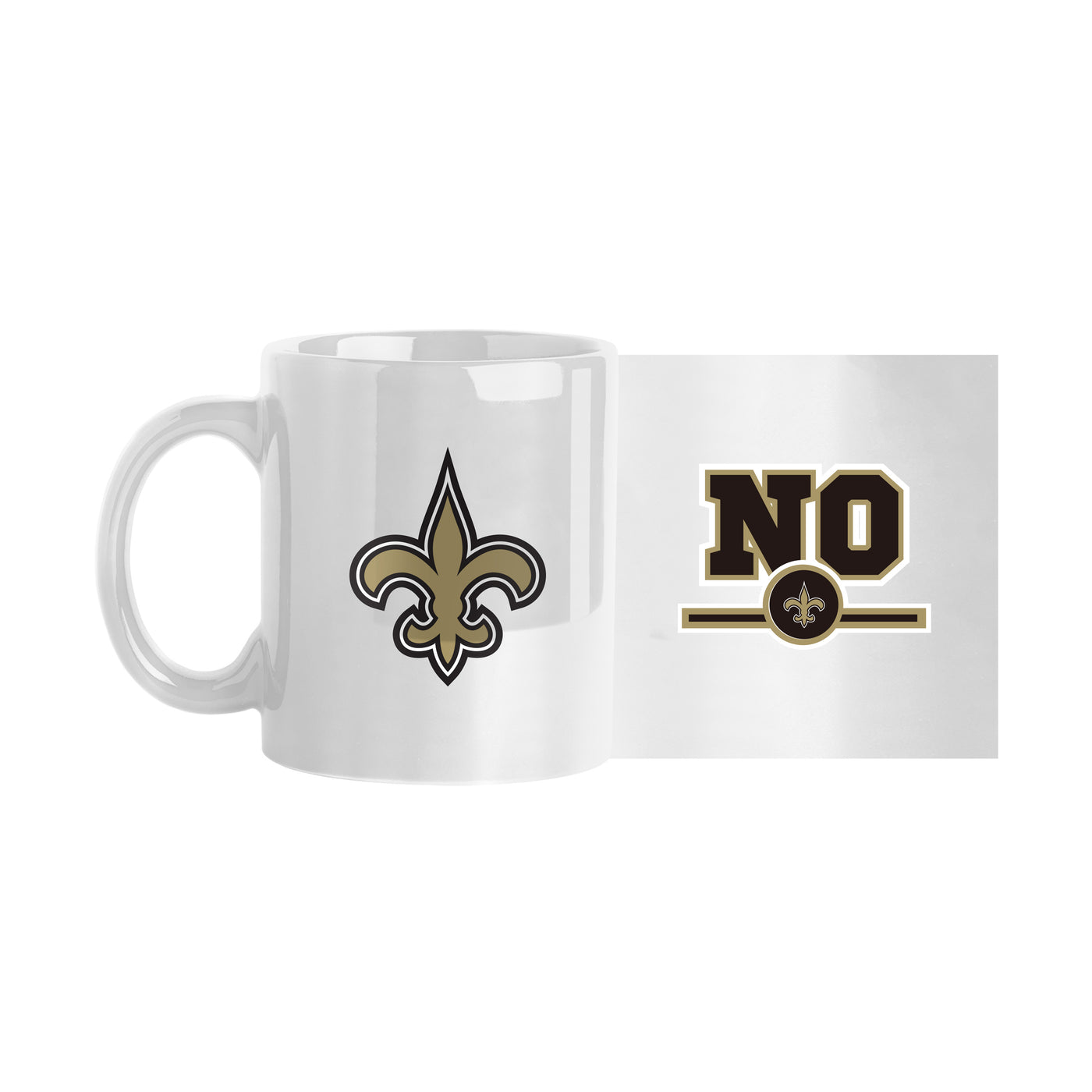 New Orleans Saints 11oz Letterman Coffee Mug