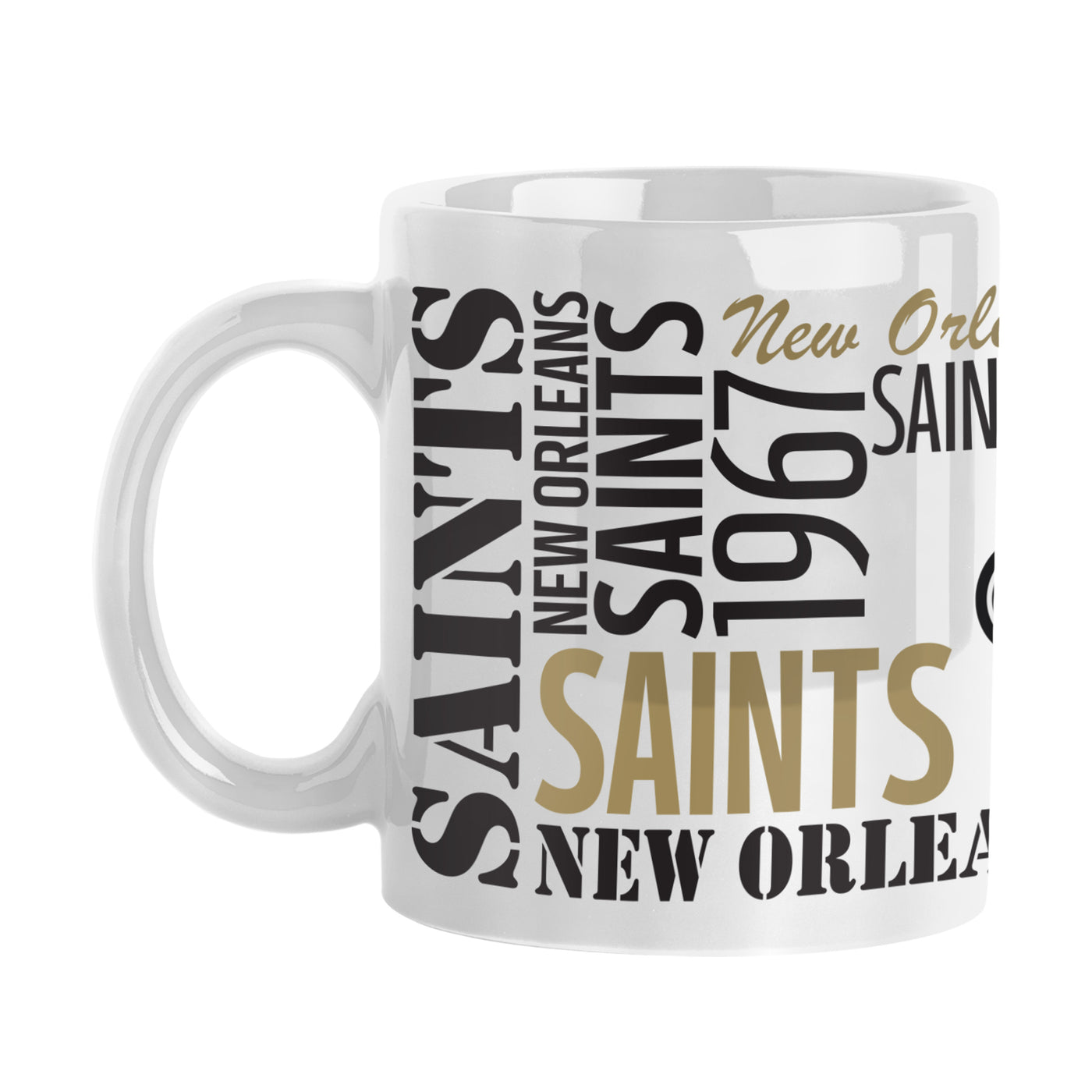 New Orleans Saints 11oz Spirit Coffee Mug