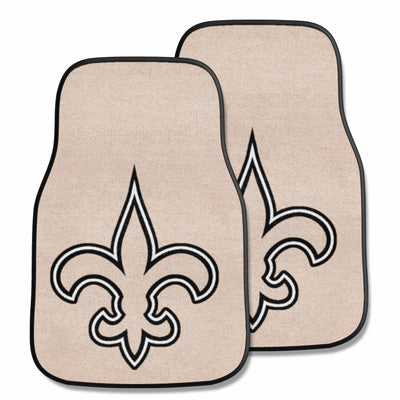 NFL - New Orleans Saints 2-pc Carpet Car Mat Set