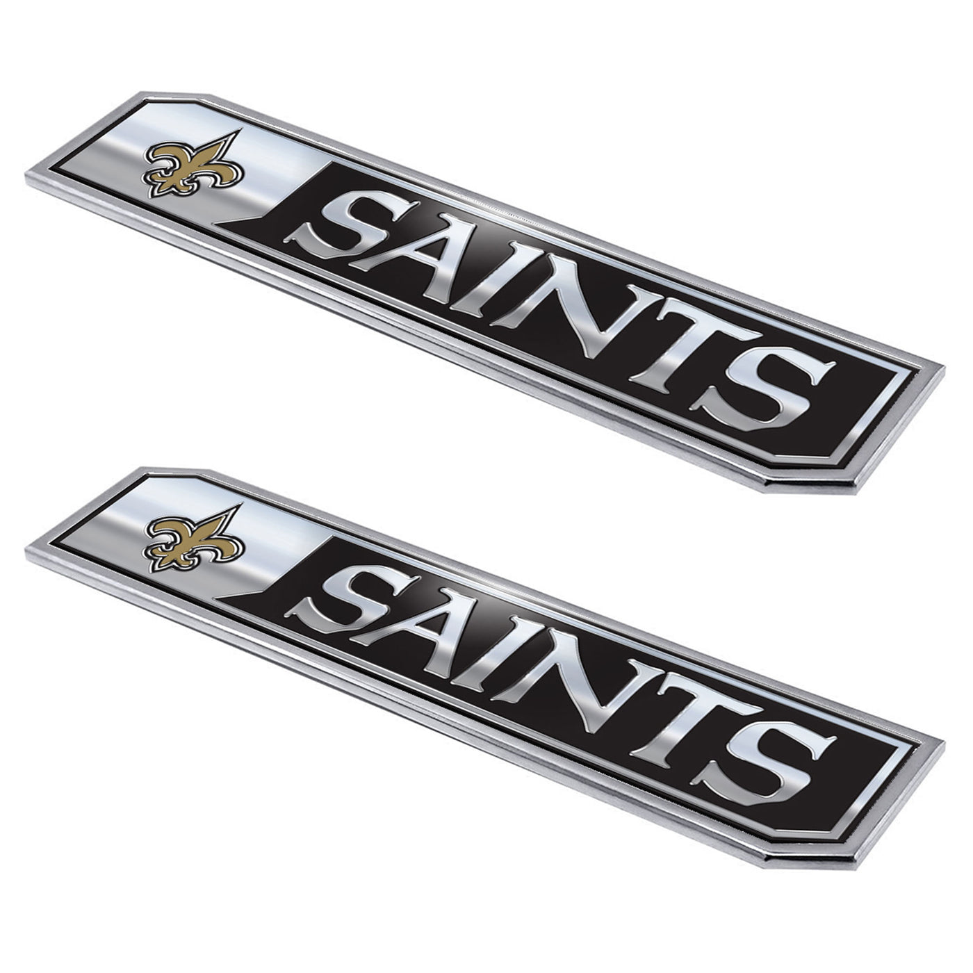 NFL - New Orleans Saints Embossed Truck Emblem 2-pk