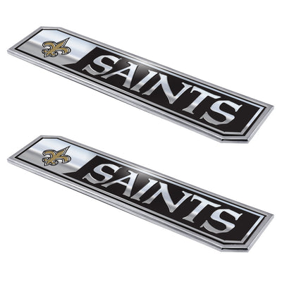 NFL - New Orleans Saints Embossed Truck Emblem 2-pk
