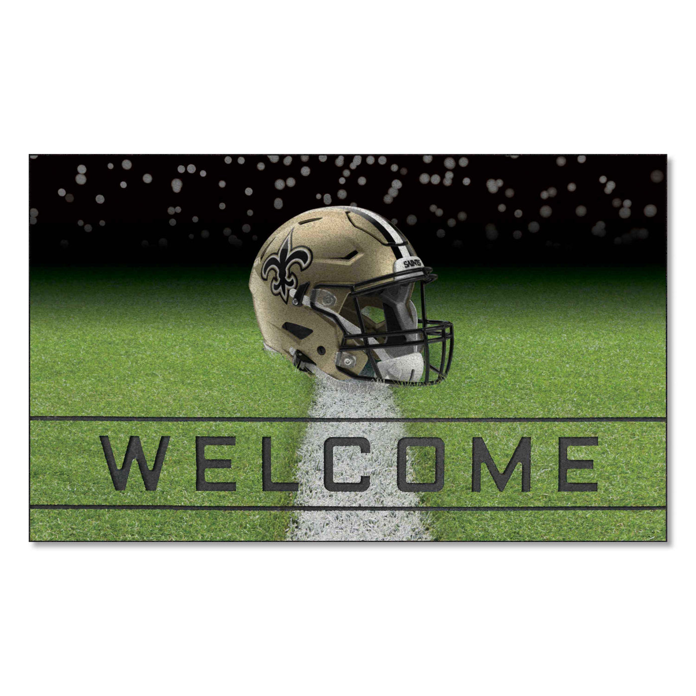 NFL - New Orleans Saints Crumb Rubber Door Mat
