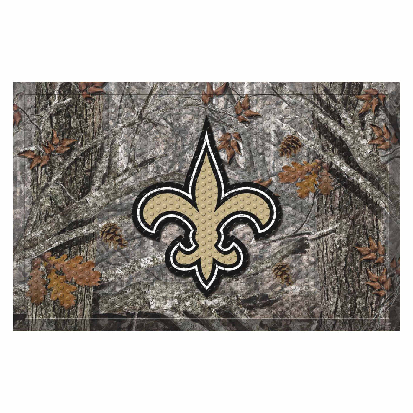 NFL - New Orleans Saints Camo Scraper Mat