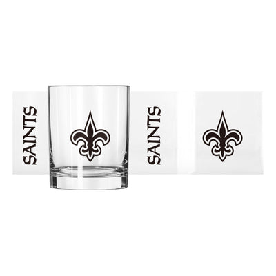 New Orleans Saints 14oz Gameday Rocks Glass