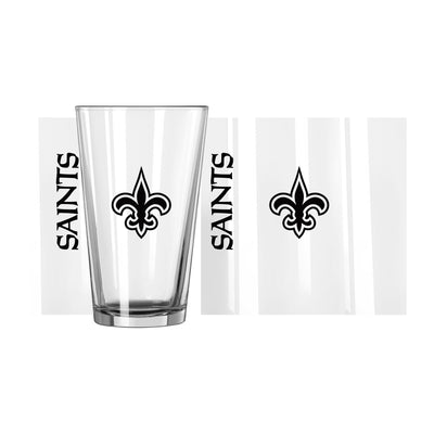 New Orleans Saints 16oz Gameday Pint Glass - Logo Brands