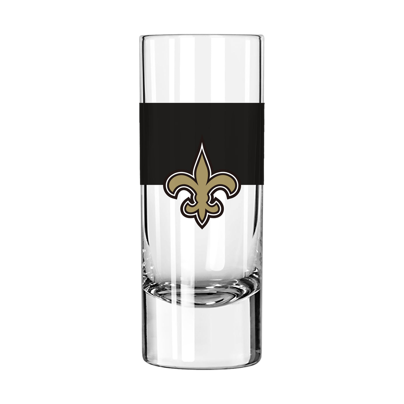 New Orleans Saints 2.5oz Colorblock Shooter Glass