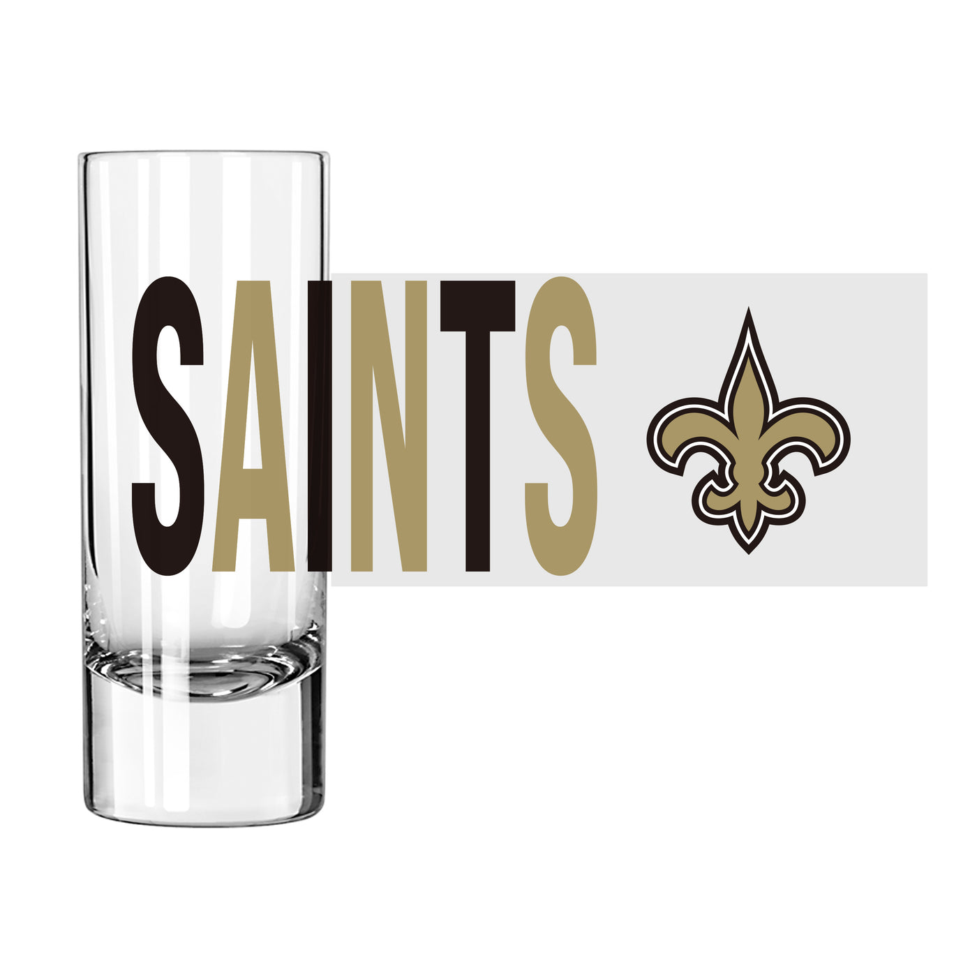 New Orleans Saints 2.5oz Overtime Shooter