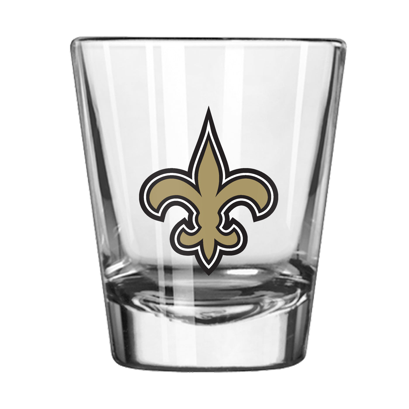 New Orleans Saints 2oz Letterman Shot Glass