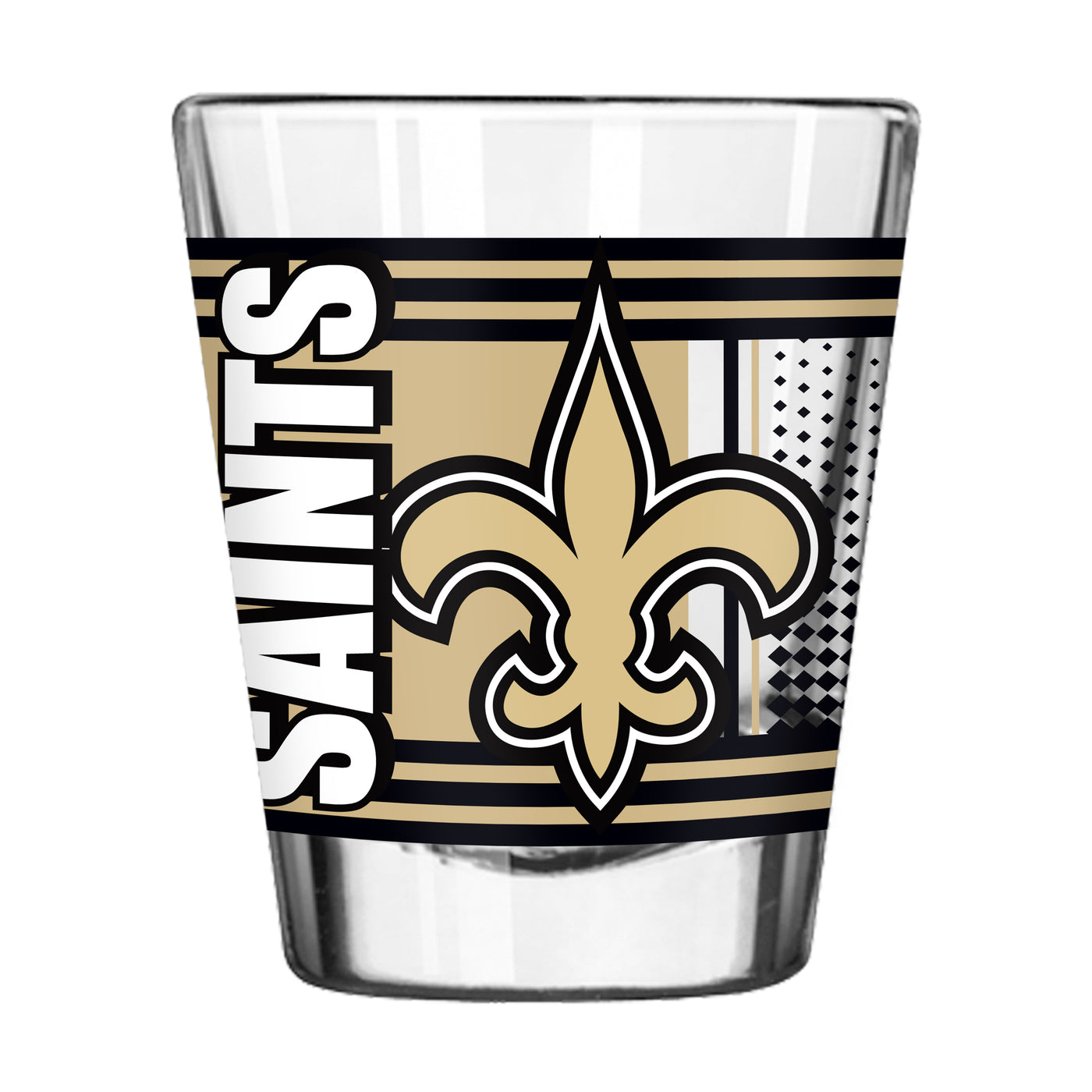 New Orleans Saints 2oz Hero Shot Glass