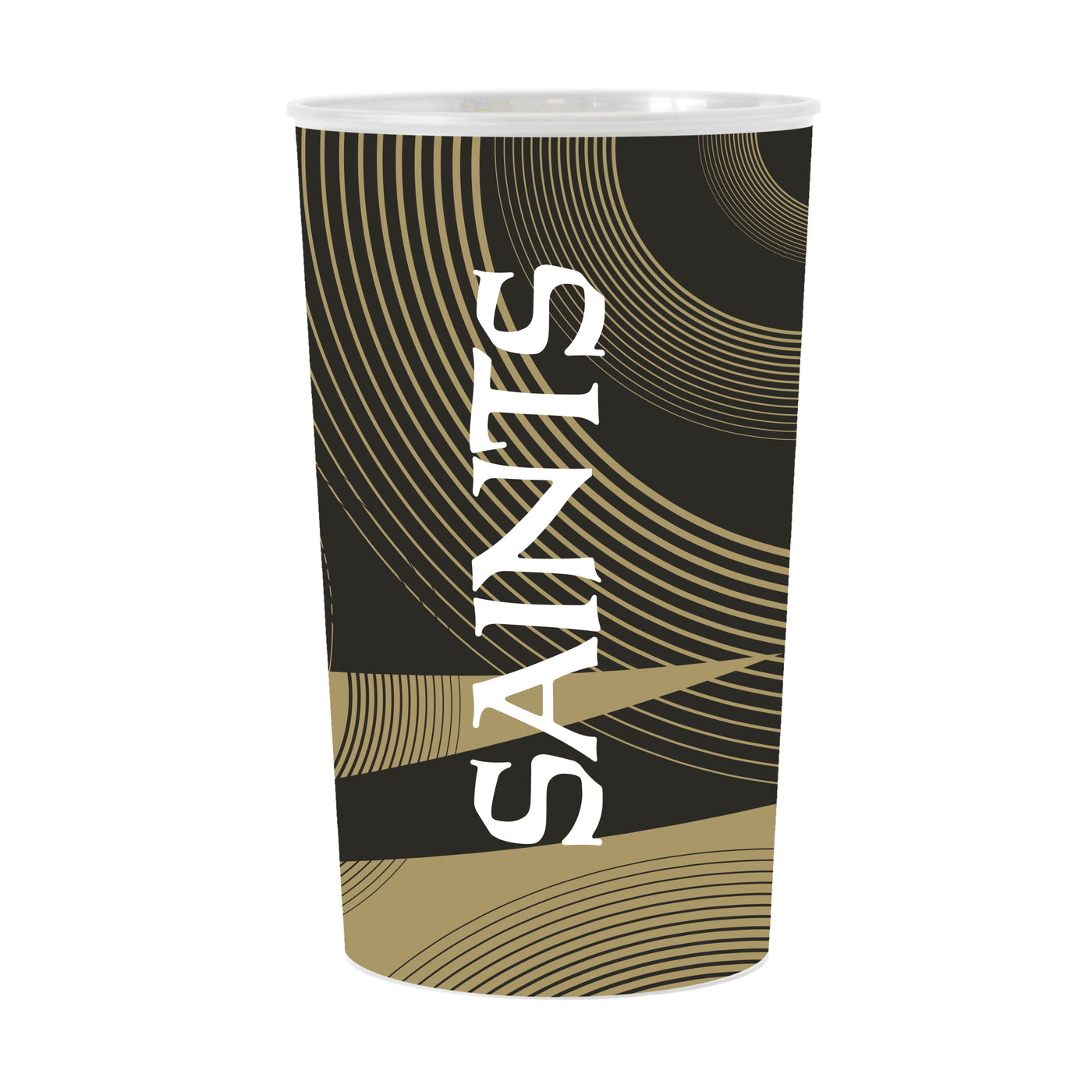 New Orleans Saints Geometric Hardwall Cup 4 Pack