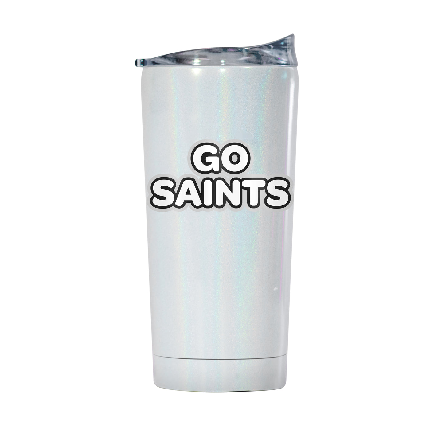 New Orleans Saints 20oz Bubble Iridescent Tumbler - Logo Brands