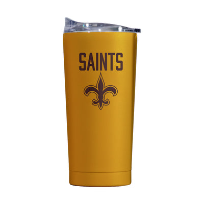 New Orleans Saints 20oz Huddle Powder Coat Tumbler - Logo Brands