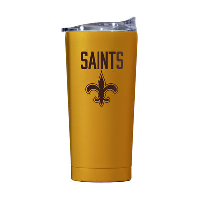 New Orleans Saints 20oz Huddle Powder Coat Tumbler - Logo Brands