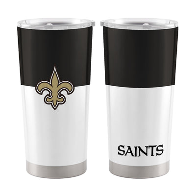 New Orleans Saints Colorblock 20oz Stainless Tumbler - Logo Brands