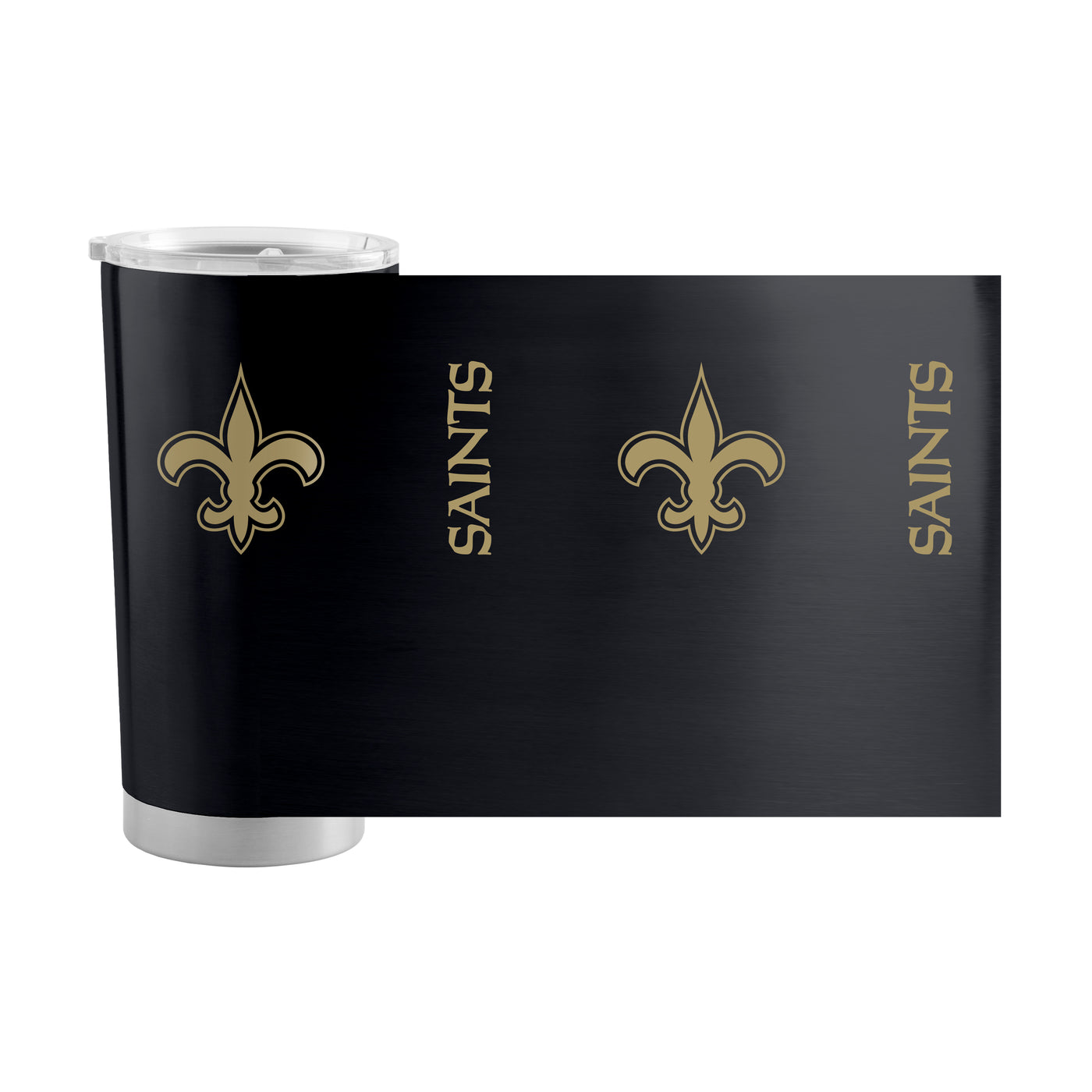 New Orleans Saints 1 Color 20oz Gameday Stainless Tumbler