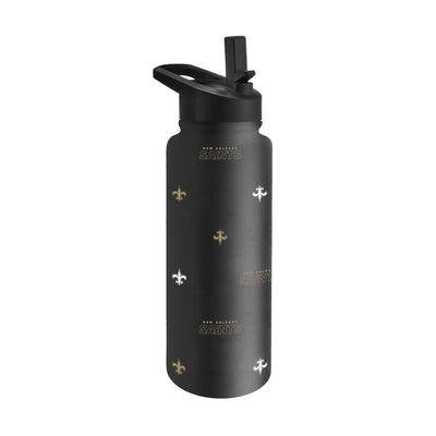 New Orleans Saints 34oz Step And Repeat Quencher Bottle