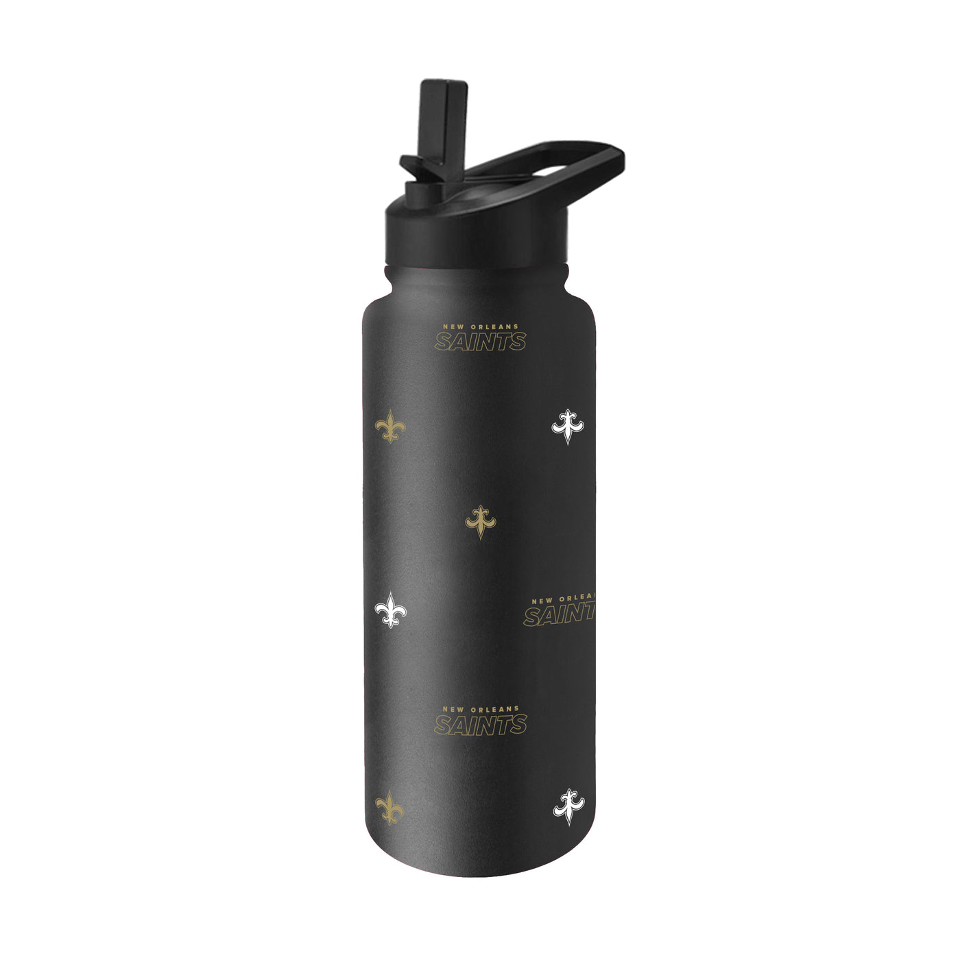 New Orleans Saints 34oz Step And Repeat Quencher Bottle