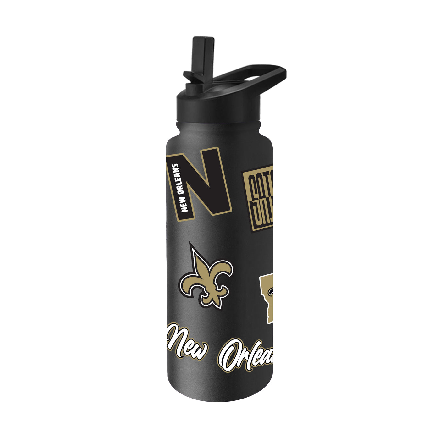 New Orleans Saints 34oz Dreamweave Quencher Bottle