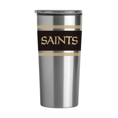 New Orleans Saints Stripe 20 oz Fusion Tumbler