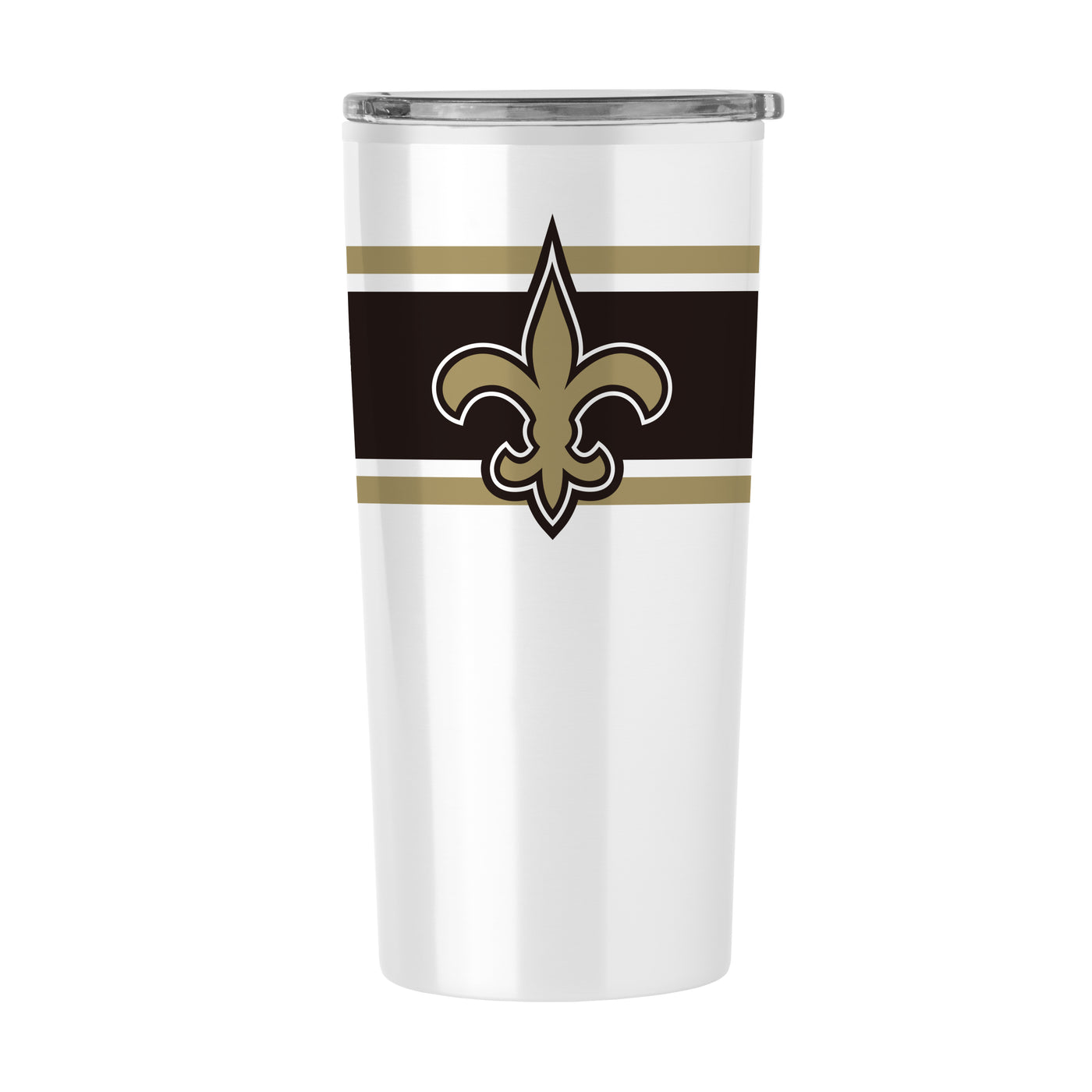 New Orleans Saints 20oz Stripe Fusion Tumbler