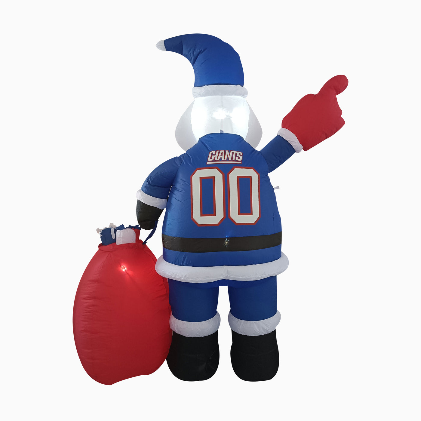 New York Giants Santa Claus Yard Inflatable - Logo Brands