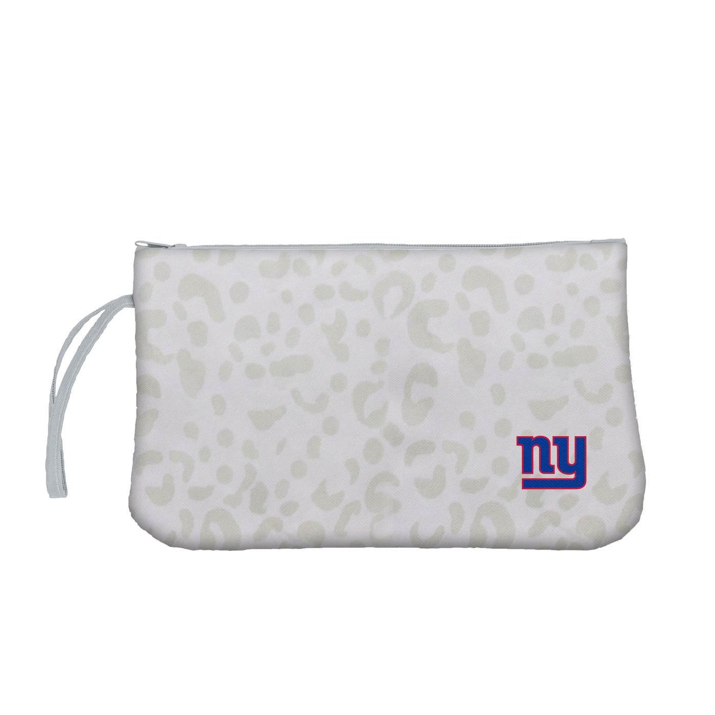 New York Giants Leopard Print Wristlet