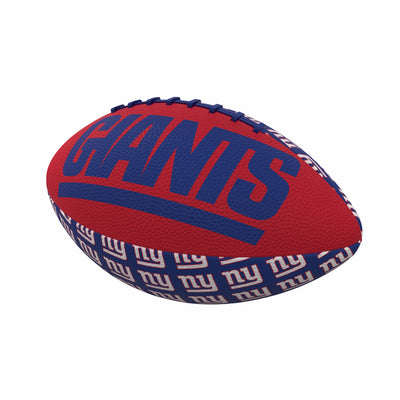 New York Giants Repeating Mini-Size Rubber Football