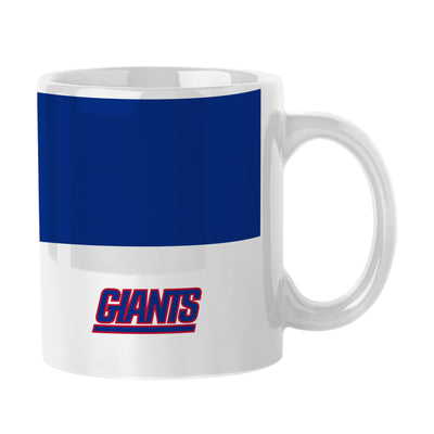 New York Giants 11oz Colorblock Sublimated Mug