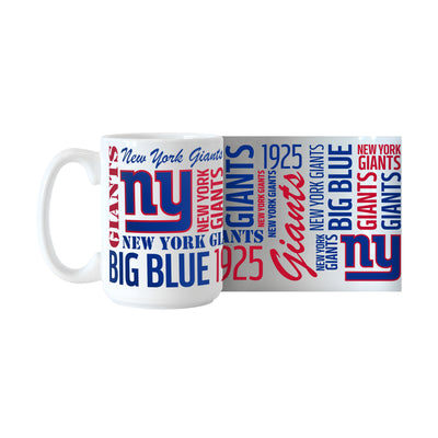 NY Giants 15oz Spirit Sublimated Mug