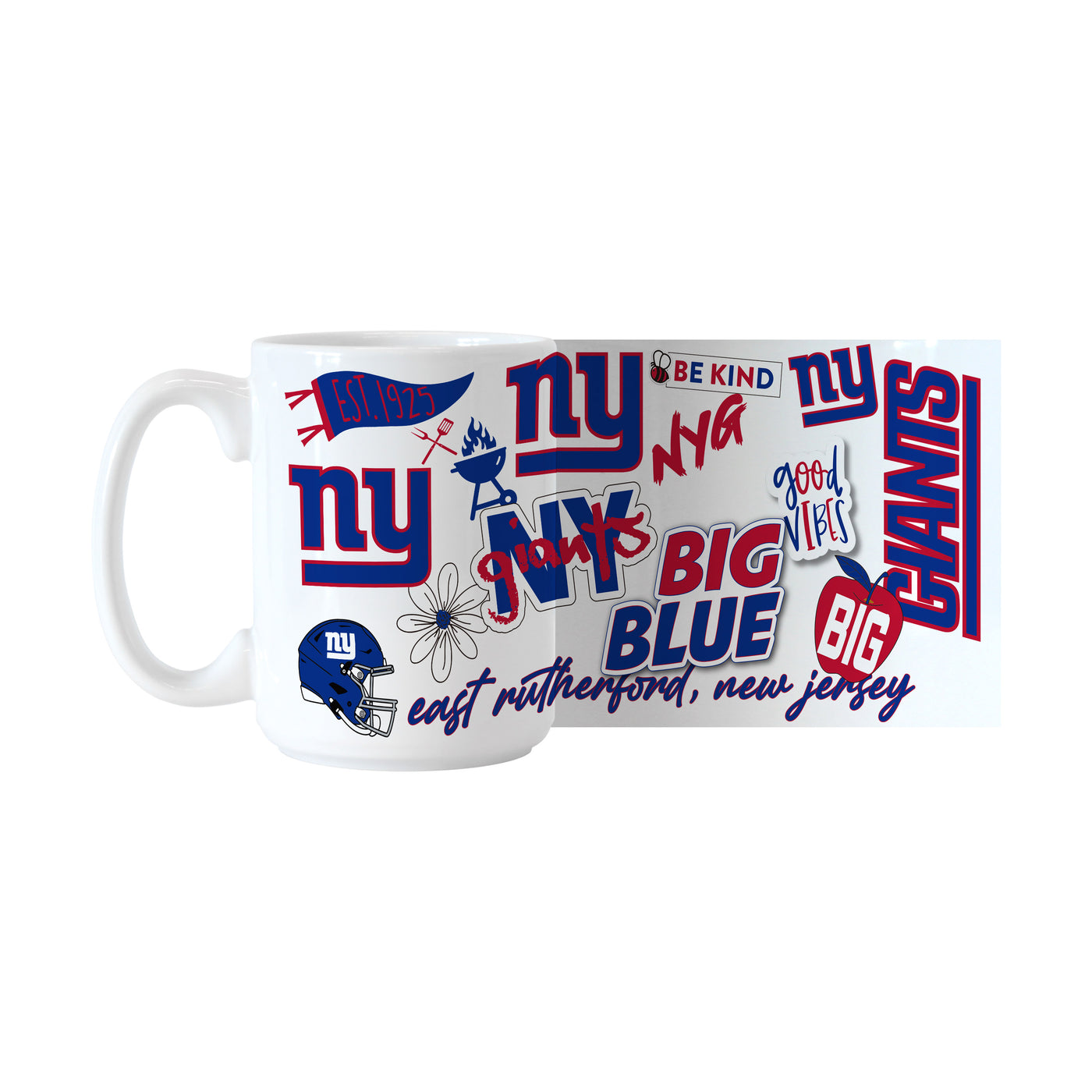 New York Giants 15oz Native Sublimated Mug