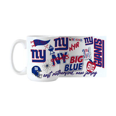 New York Giants 15oz Native Sublimated Mug