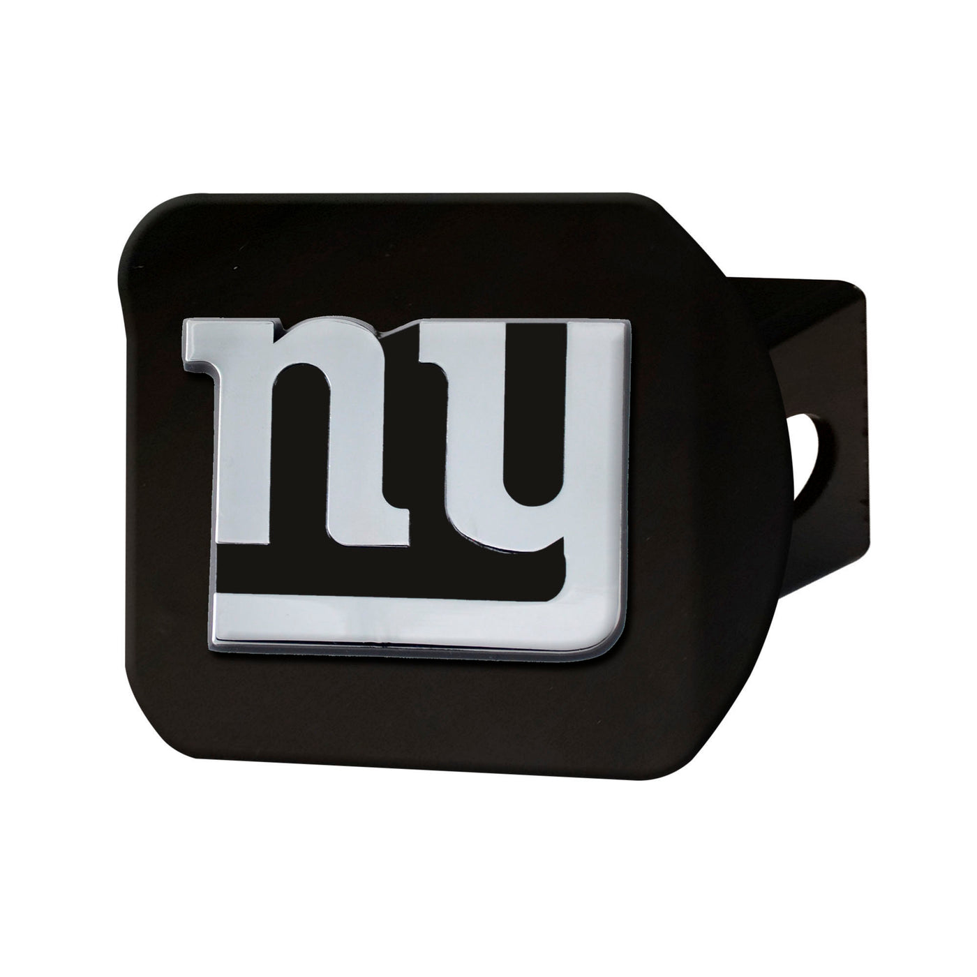 NFL - New York Giants Chrome on Black Hitch Cover