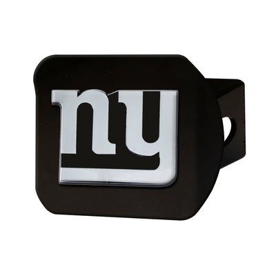 NFL - New York Giants Chrome on Black Hitch Cover