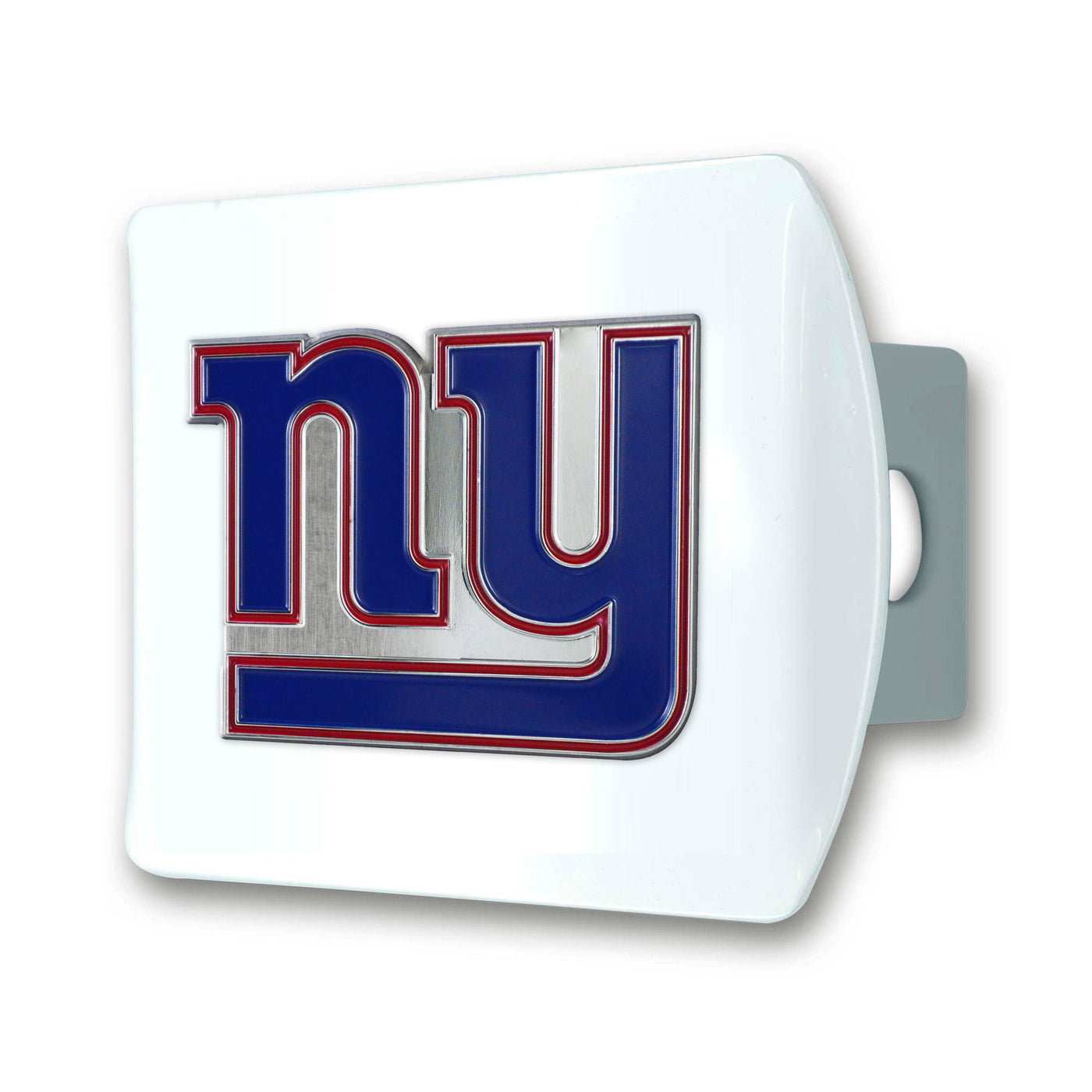NFL - New York Giants Color on White Hitch Cover
