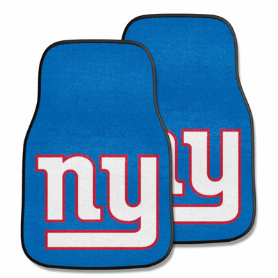 NFL - New York Giants 2-pc Carpet Car Mat Set