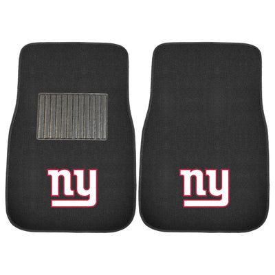 NFL - New York Giants 2-pc Embroidered Car Mat Set