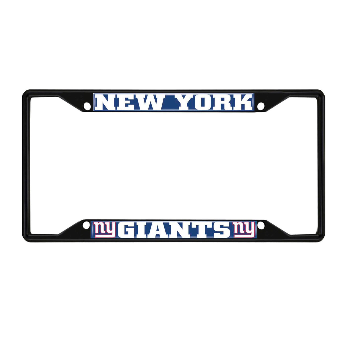 NFL - New York Giants Black License Plate Frame
