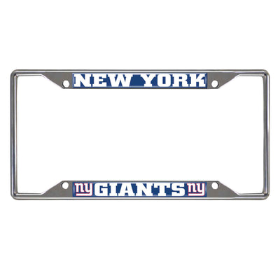 NFL - New York Giants Chrome License Plate Frame