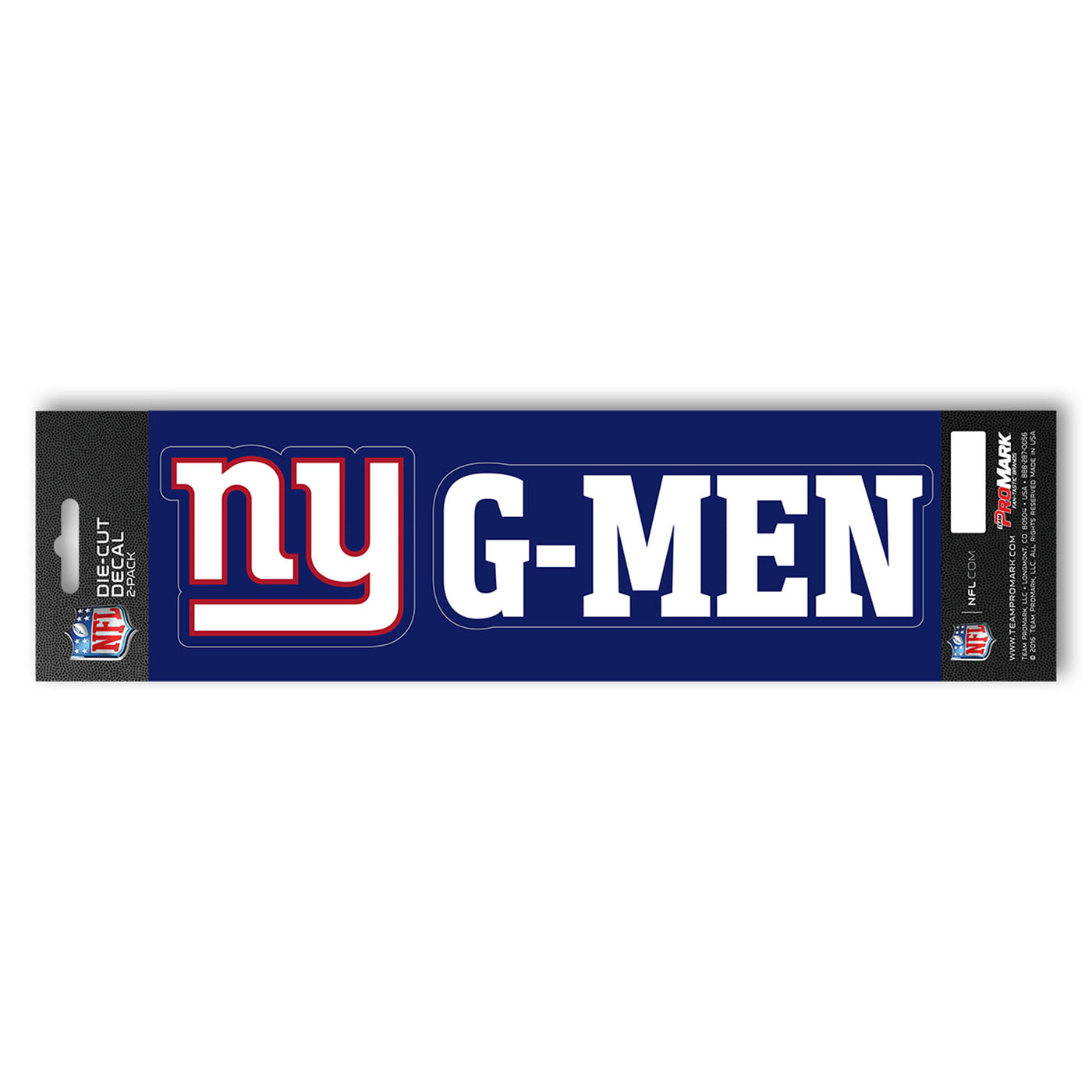 NFL - New York Giants Team Slogan Decal