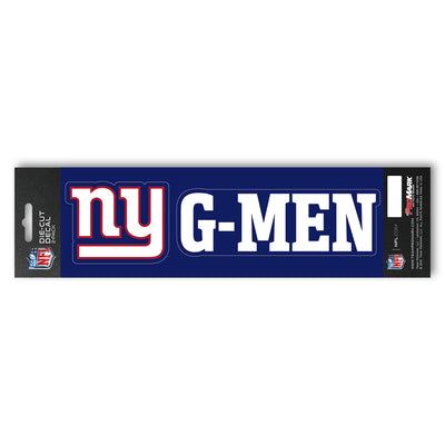 NFL - New York Giants Team Slogan Decal